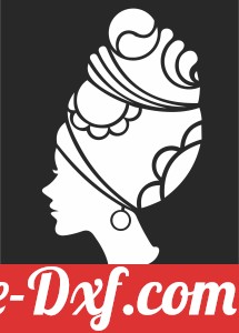 Canvas african women clipart