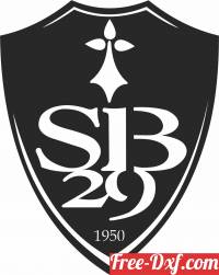 download Stade Brestois 29 logo football free ready for cut