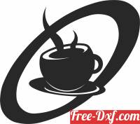 download Coffee Cup wall decor free ready for cut