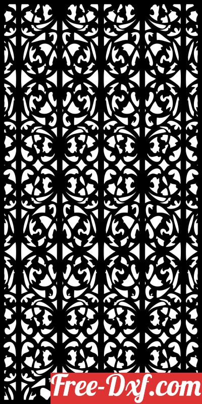 Download decorative panel wall separator door pattern g8tiw High