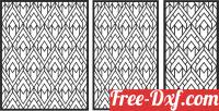 download DECORATIVE  pattern DOOR Wall   Decorative   Pattern Screen free ready for cut