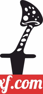 Mushroom Garden Stake