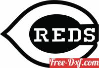 download Cincinnati reds Logo MLB Baseball free ready for cut