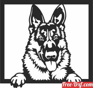 download German shepherd dog clipart free ready for cut