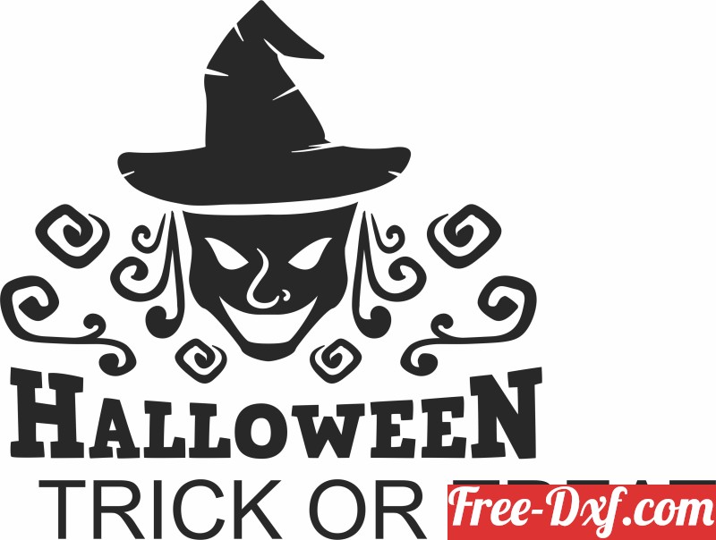 Download halloween Witch clipart gfx08 High quality free Dxf file