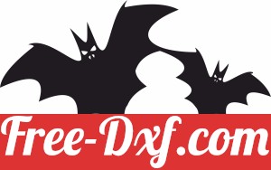 Halloween Bats silhouette horror