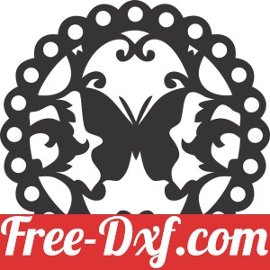 Butterfly wall Sign Design