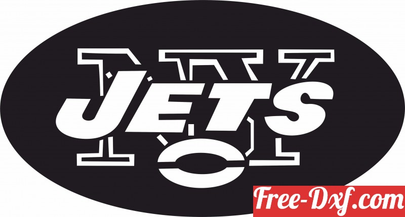 New York Jets Logo (2019 - now) by CLOUDLR, Download free STL model