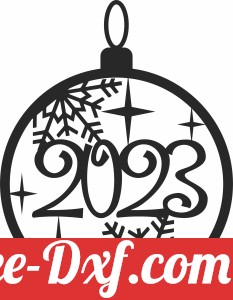2023 new year ornament