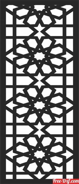download PATTERN   door   Decorative free ready for cut
