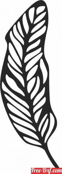 download Feather decor sign free ready for cut