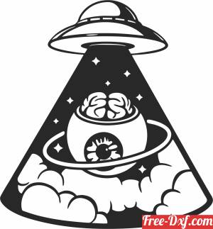 download ufo funny clipart free ready for cut