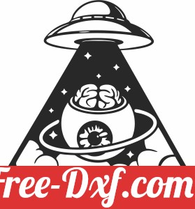 ufo funny clipart