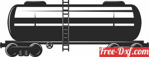 download Tank Car truck free ready for cut