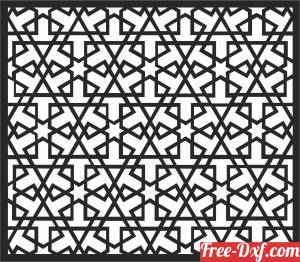 download PATTERN Door   Decorative WALL free ready for cut