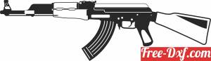download weapon Gun clipart free ready for cut