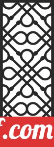 decorative Pattern Door Wall Screen