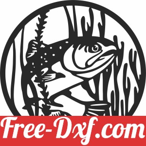 Fish scene clipart