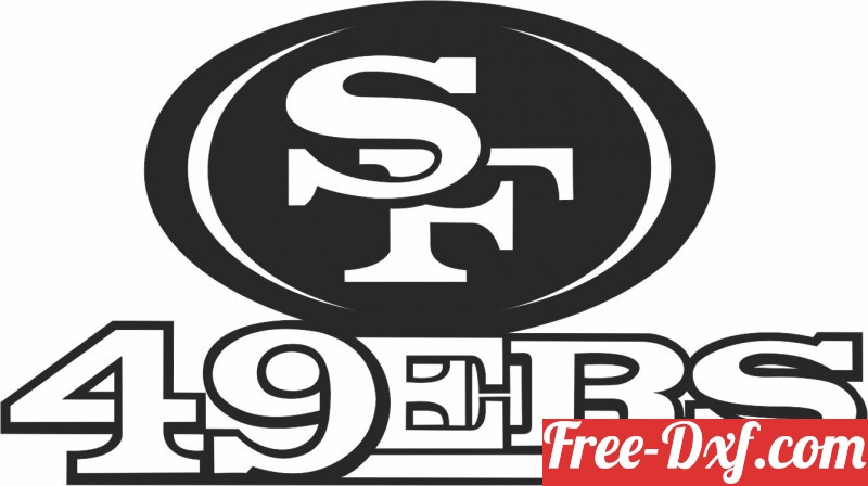 San Francisco 49ers Logo American Football Stock Vector (Royalty Free)  1719681748