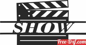 download Show Time Movie Clappers free ready for cut