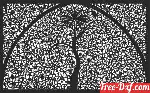download decorative pattern wall screen free ready for cut