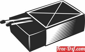 download matchbox sticks clipart free ready for cut