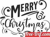 download merry christmas sign free ready for cut