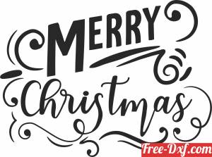 download merry christmas sign free ready for cut