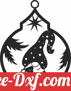gnome christmas ornament