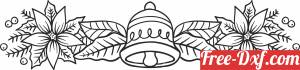 download christmas ornaments bell clipart free ready for cut