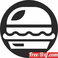 download tailgate logo burger sign free ready for cut