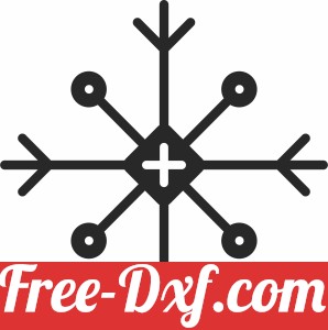 ornament christmas snow decorative pattern