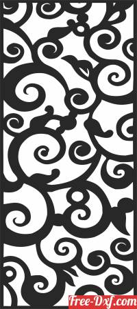 download door   PATTERN  screen WALL  Decorative free ready for cut