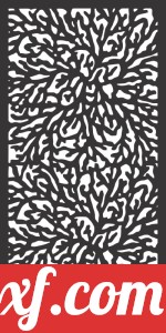 Decorative wall screen pattern