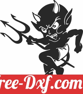 little devil demon clipart