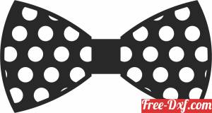 download circle bow tie clipart free ready for cut
