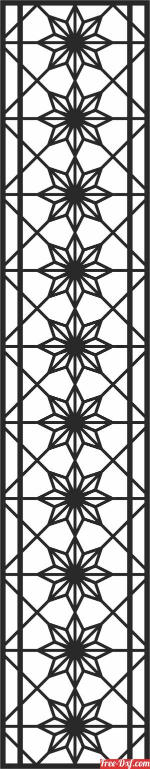 download SCREEN DECORATIVE Pattern Decorative  pattern free ready for cut