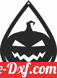 Halloween pampking ornament Silhouette
