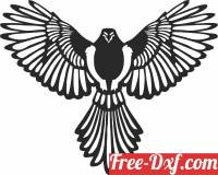 download eagle wall arts free ready for cut