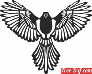 download eagle wall arts free ready for cut