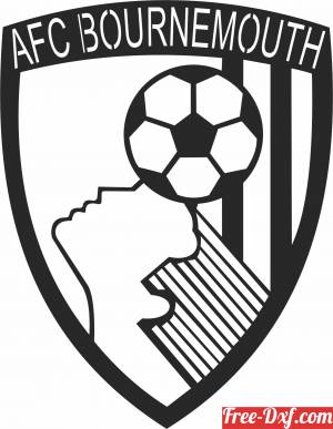 Download AFC Bournemouth Football Club logo svg jHh83 High qualit