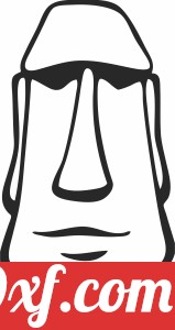Easter island tiki clipart