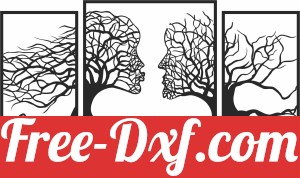 Tree Couple Face Shape panels