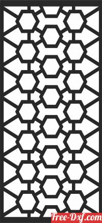 download PATTERN  wall Door free ready for cut