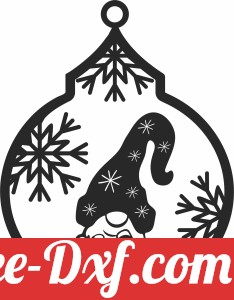 gnome christmas ornament