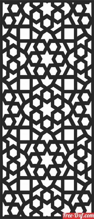 download DOOR   Decorative   Pattern Decorative PATTERN free ready for cut