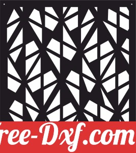 decorative panel screen pattern