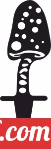 Mushroom Garden Stake