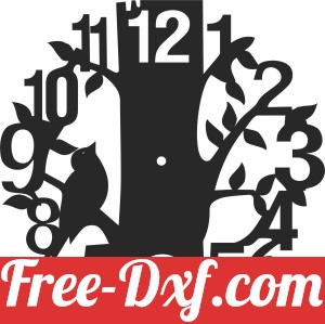 tree branche Wall Clock