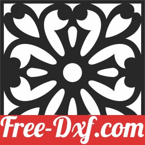 pattern wall decor screen floral